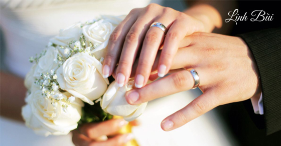 Nhẫn cưới – vật đính ước không thể thiếu của cô dâu và chú rể