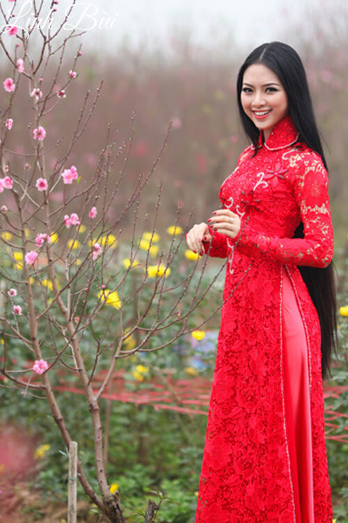  Vườn hoa Nhật Tân – nơi chụp ảnh áo dài Tết tuyệt đẹp
